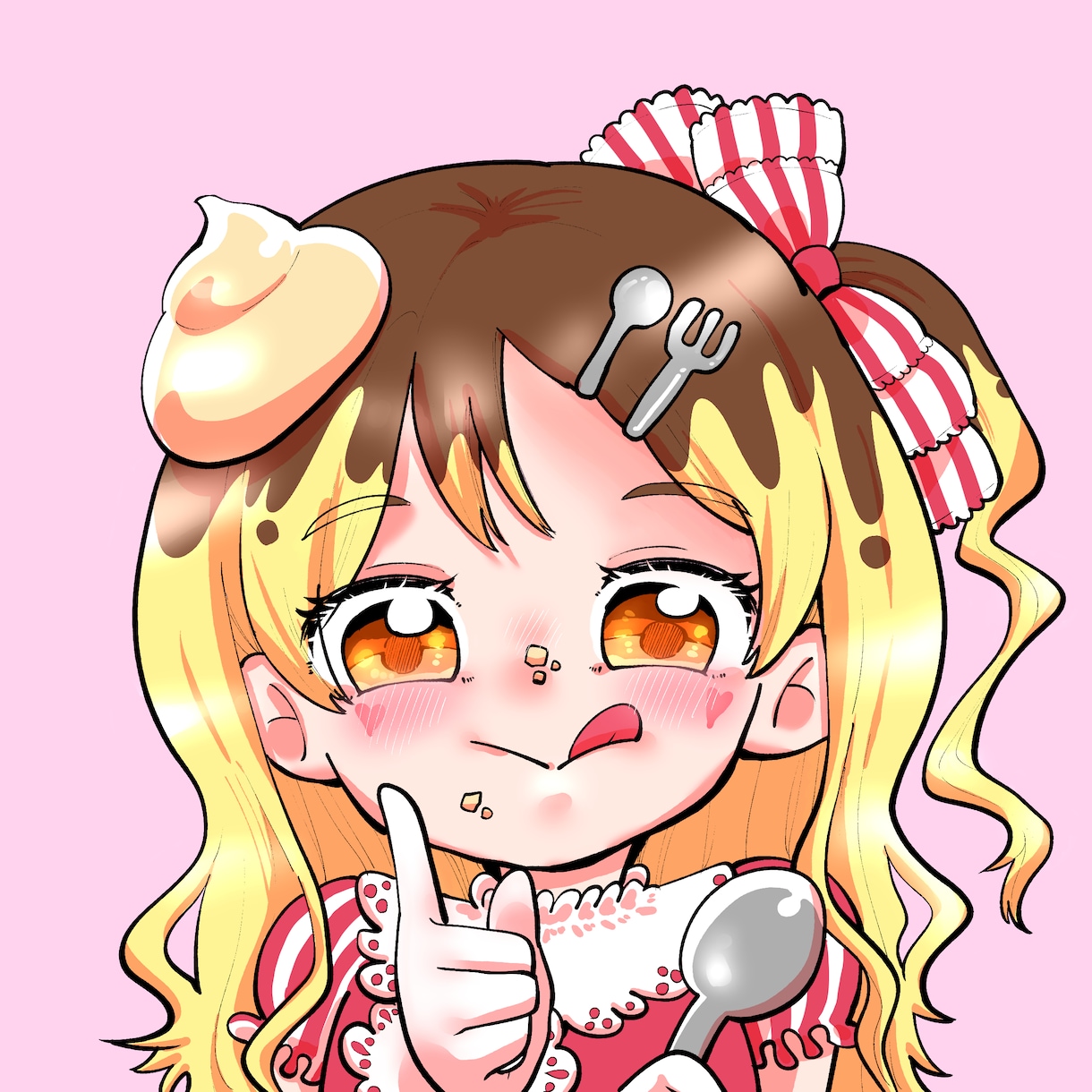 可愛いアイコン・ヘッダー描きます LINE、Twitter、YouTube、TikTokなど！ イメージ2