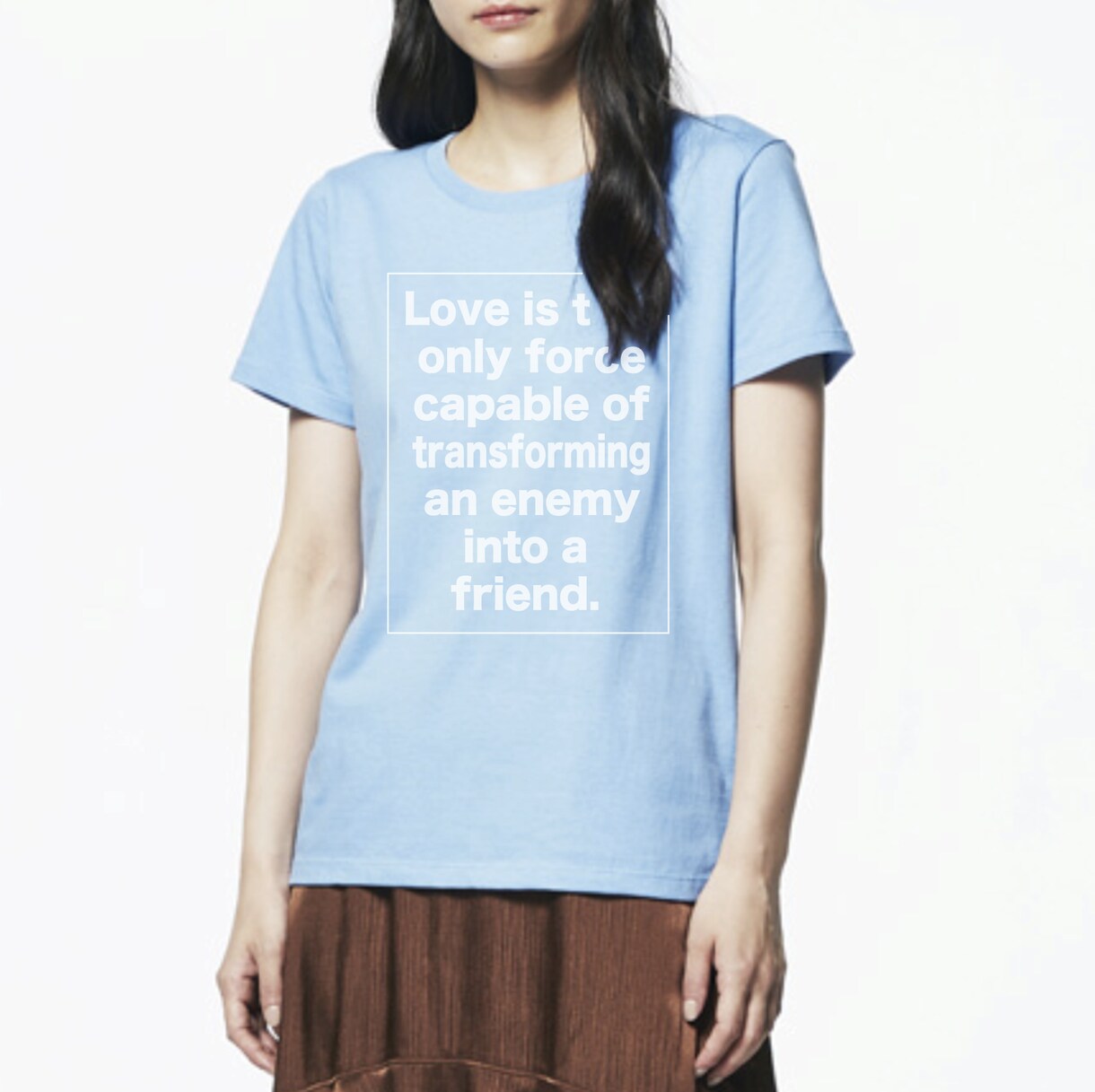 好きな英語の言葉をTシャツデザインします シンプルだからこそバランス大事！アパレル歴２２年のデザイナー イメージ4