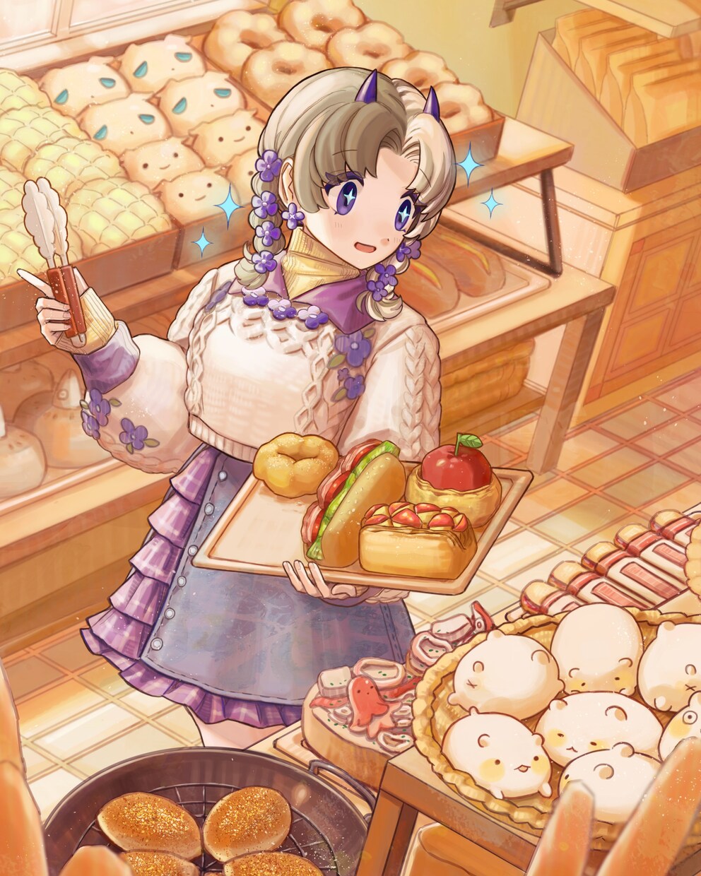 目を引くイラストを制作します ▶︎東洋的な装飾や家具を描くのが得意です イメージ7