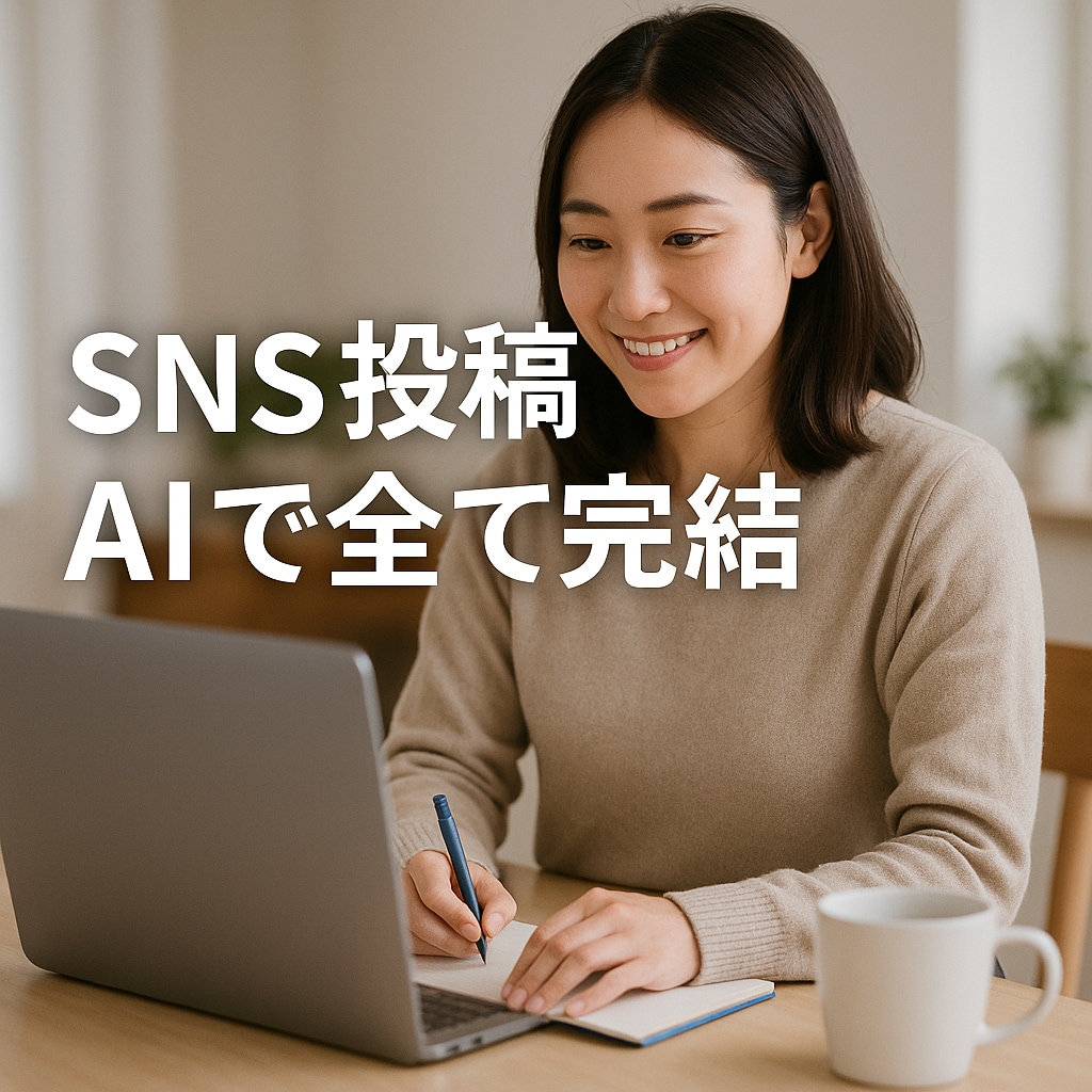 SNS投稿！AI活用で全部ラクラク作成します 今日から人気の SNS 投稿が作成できる イメージ3
