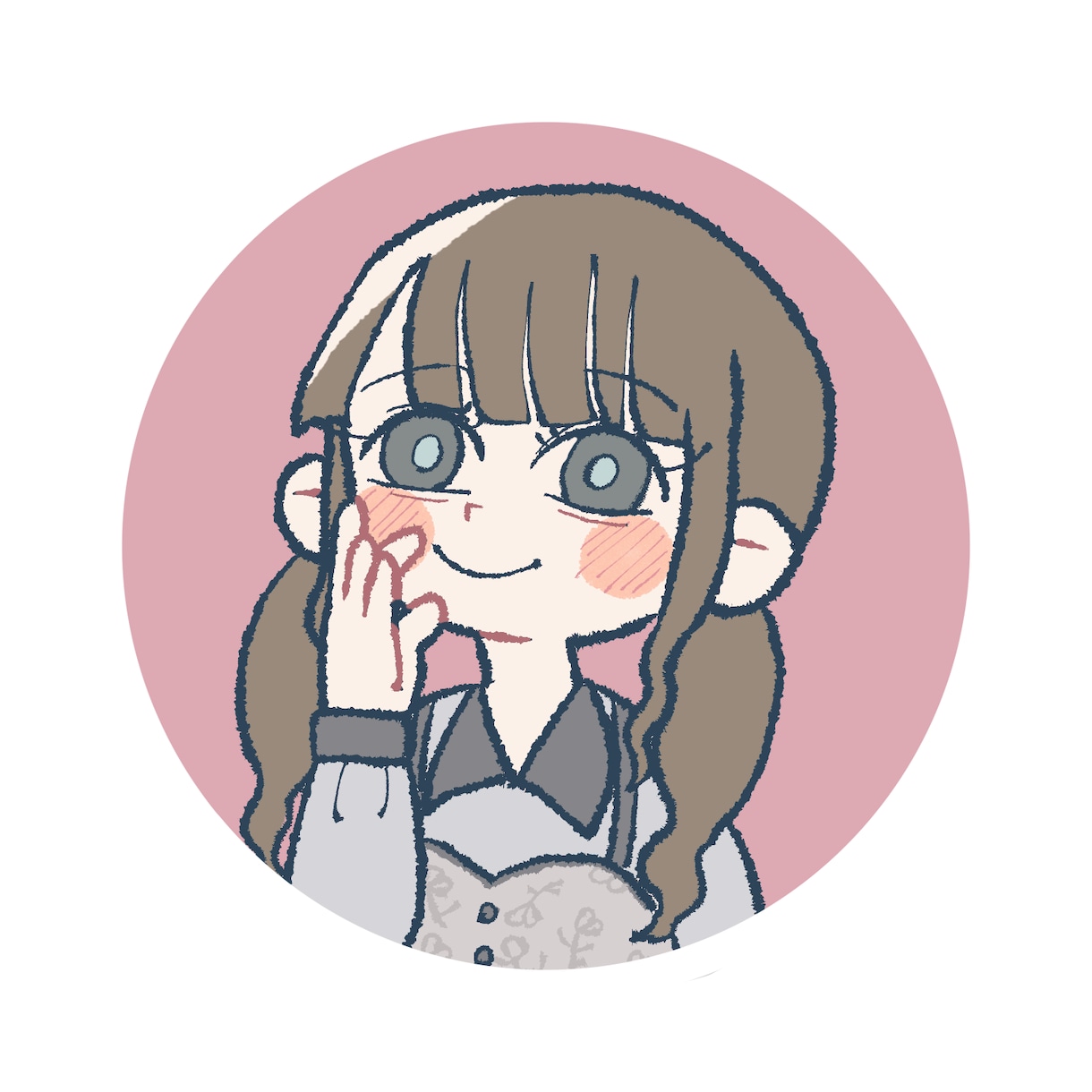 個性的で可愛い似顔絵を描きます 様々なSNSでご利用いただけます。 イメージ2