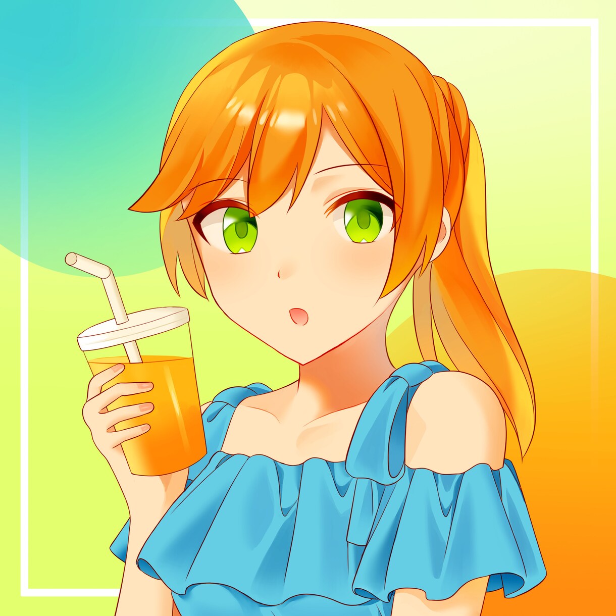 SNSで映える⭐︎かわいいアイコン制作します 小さくしても映える可愛いイラストを丁寧にお描きします イメージ1