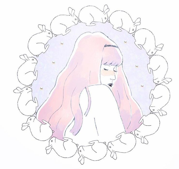 オシャレな女の子のイラストを描きます 雑誌、コラムに挿絵を添え、センスよく見せませんか？ イメージ2