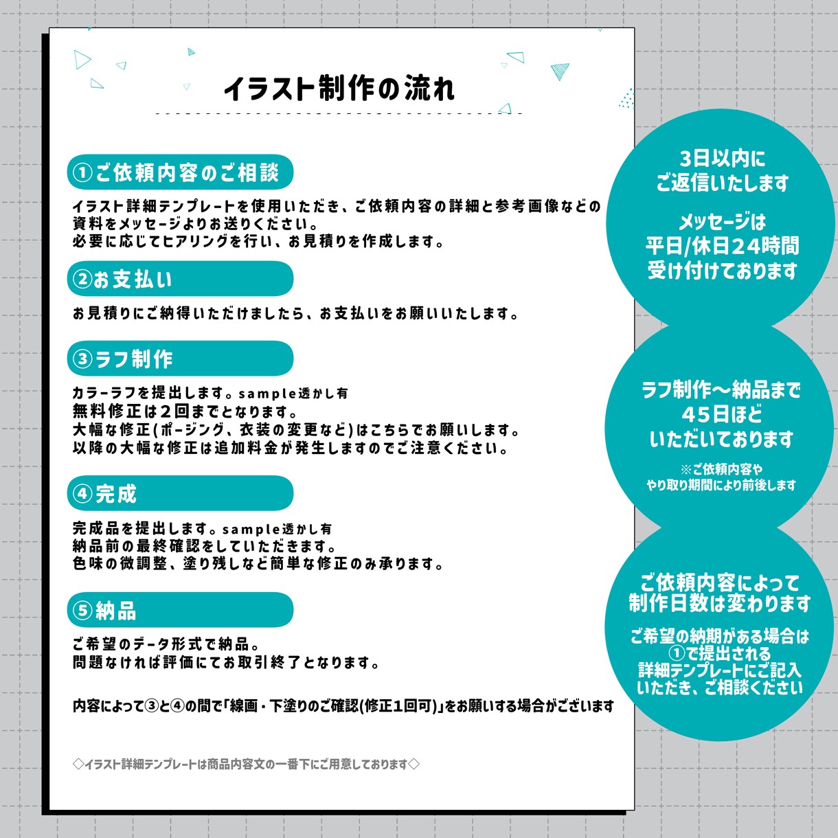 デフォルメキャラクター制作いたします キャラの体格は選べる２タイプ！ イメージ3