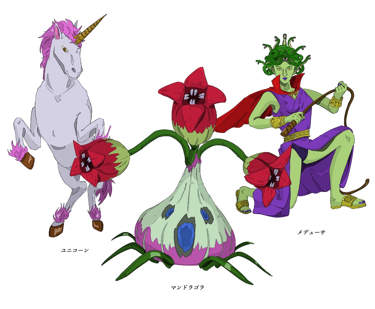 ハイクオリティなオリジナルキャラクターを描きます ゲームやアニメに登場しそうな、創作キャラをデザインします。 イメージ2
