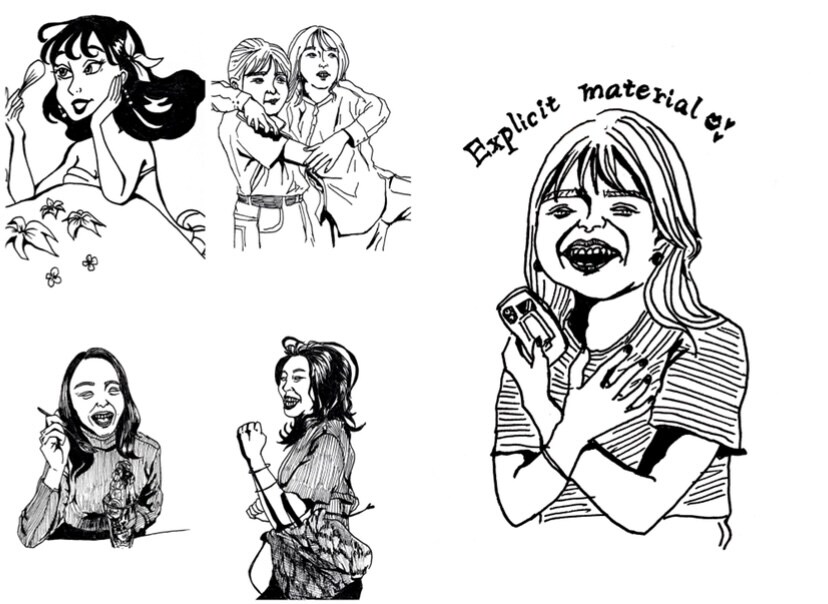 いろんなタッチであたなの気に入る似顔絵描きます アニメ風、ポップな似顔絵、ゆる可愛い似顔絵かきます！ イメージ3
