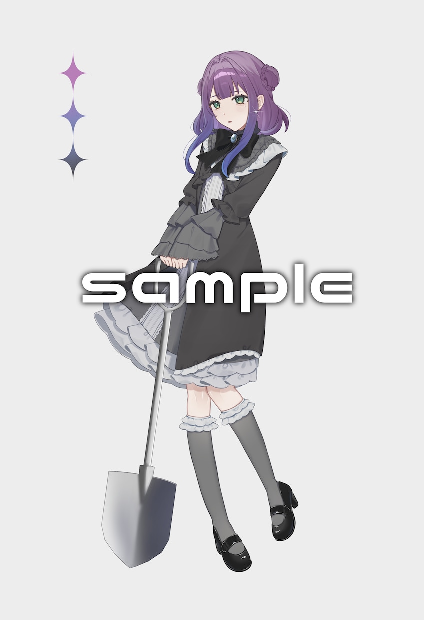 商用利用可能！キャラクターの立ち絵制作致します 【TRPG・IRIAM・配信用など】 イメージ5