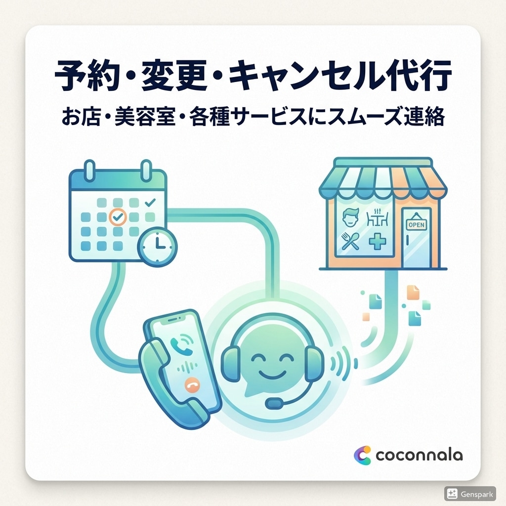 電話代行　気まずい電話を代行します 【電話対応のプロ】言いにくい面倒な電話、あなたの代わりに代行 イメージ3