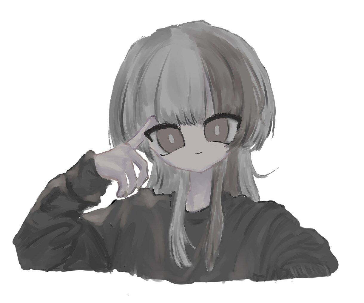 ご希望に沿ったイラスト：SNSのアイコン等描きます かわいい女の子や男の子を描きます。基本厚塗りです。 イメージ1