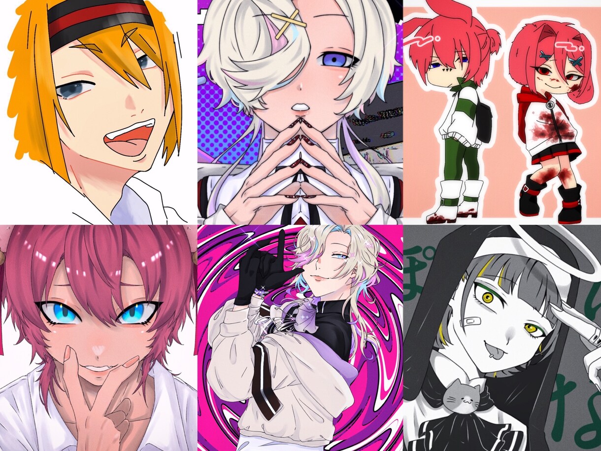 できる限りご要望にお答えするイラスト描きます 夢絵、単体、1枚3人までお任せください！ イメージ5