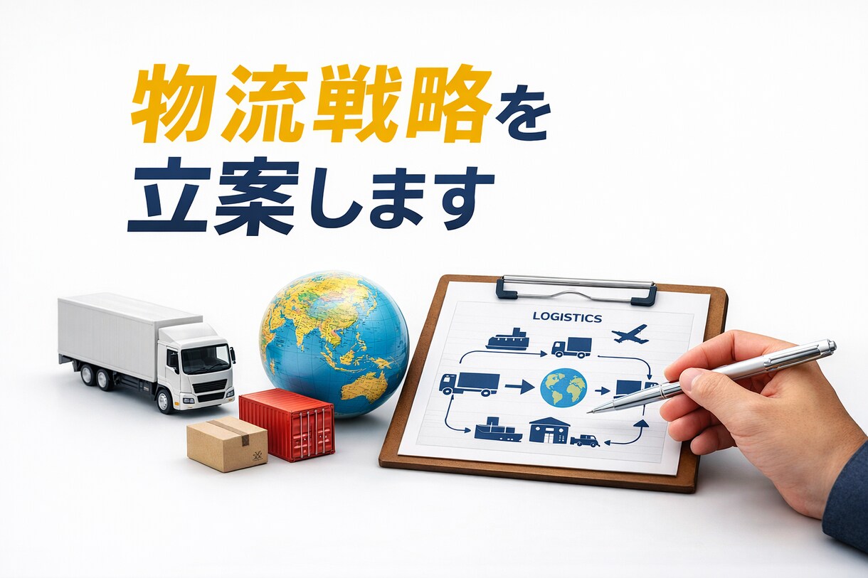 物流戦略立案いたします 現場に沿った各種戦略を立案します！ イメージ1