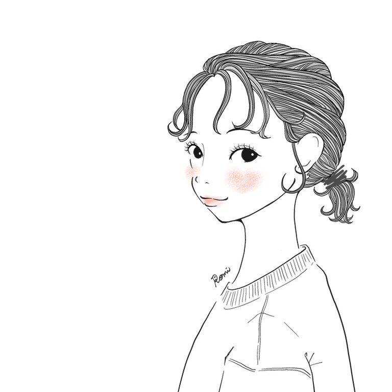 シンプルでかわいい女の子イラスト作成します パンフレット挿絵やパッケージデザイン用イラスト始めました イメージ8