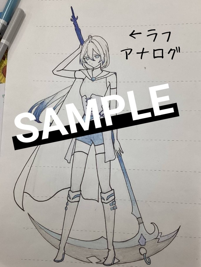 立ち絵描きます 女の子が得意です✨️男子もがんばります！ イメージ2