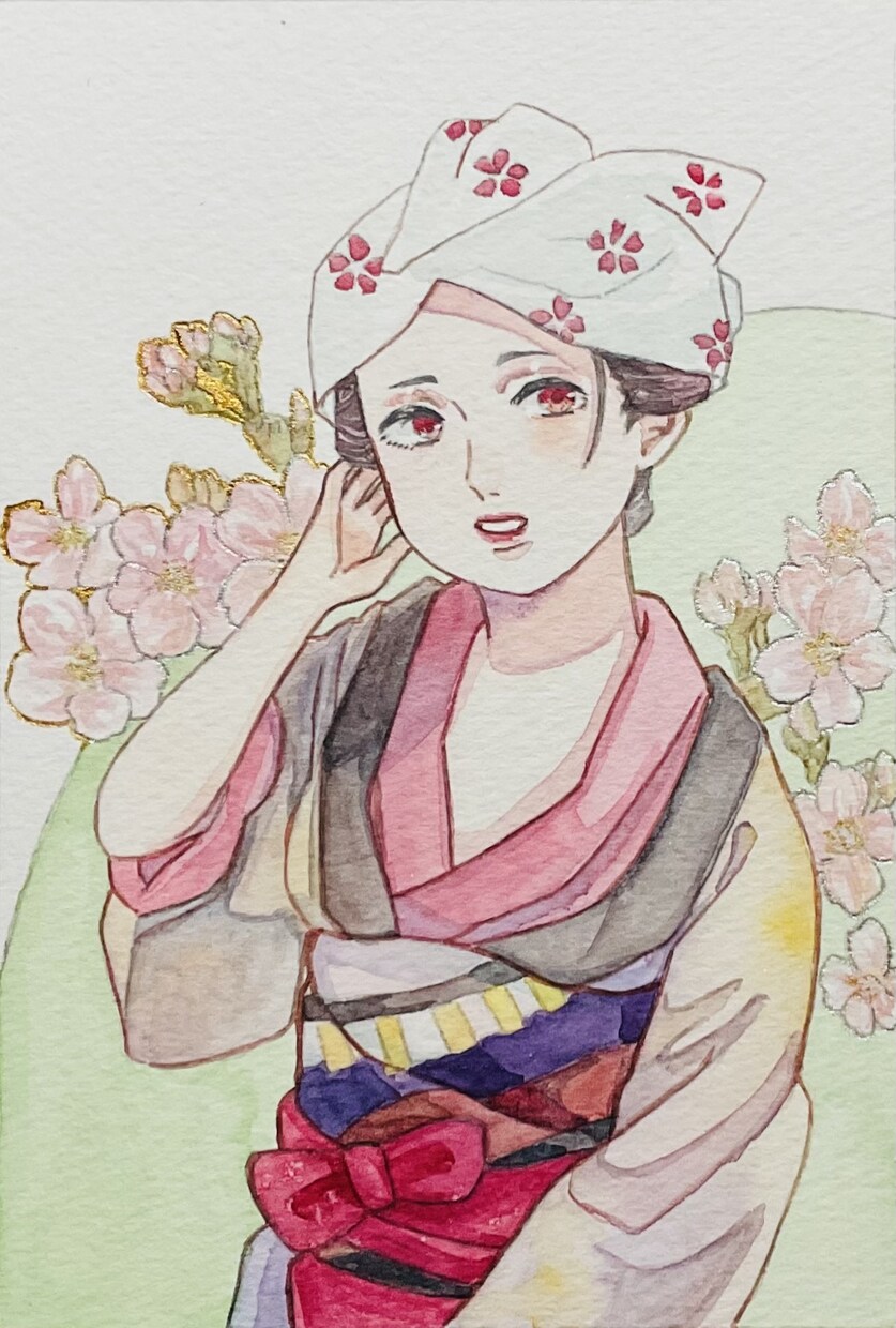 美しい女の子から美丈夫まで承ります デジタルはもちろん、アナログ作品でもご依頼いただけます!! イメージ5