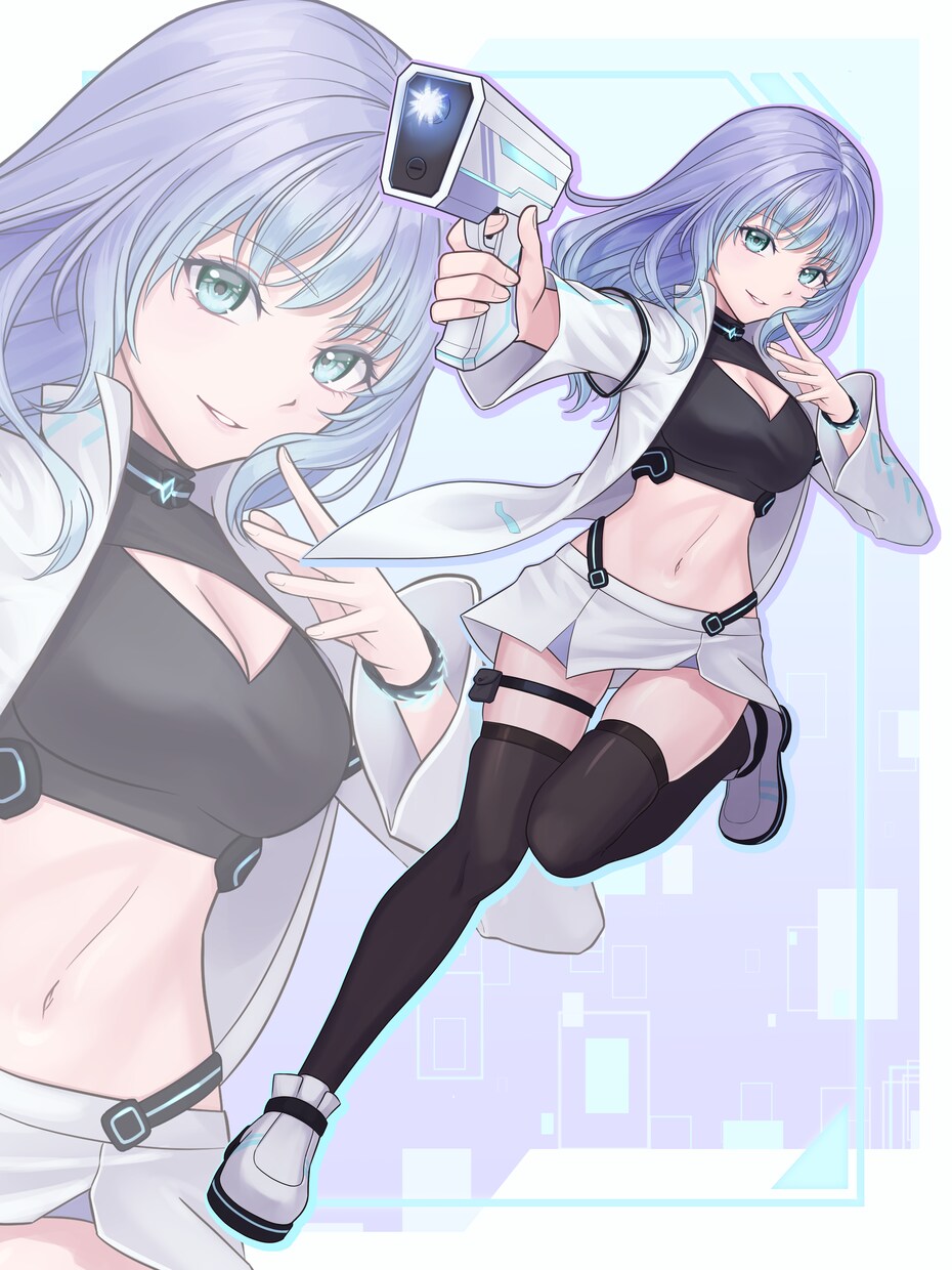 透明感のあるイラスト描きます 商用OK！季節のイラスト、グッズ化、配信活動用に イメージ7