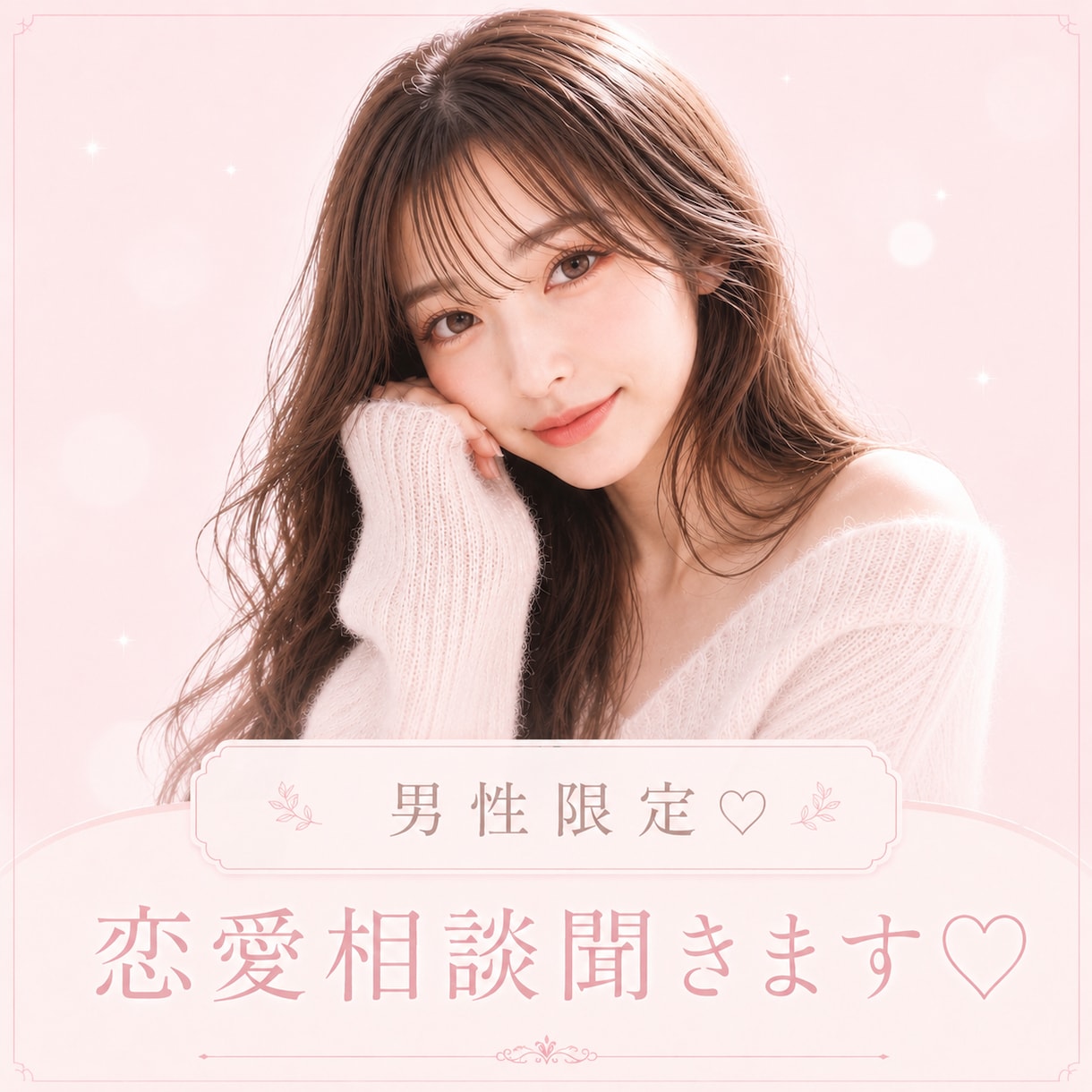男性限定♡恋愛相談ゆるっと聞きます 女心全て教えます♡女性目線でお伝えします⸝⋆ イメージ1