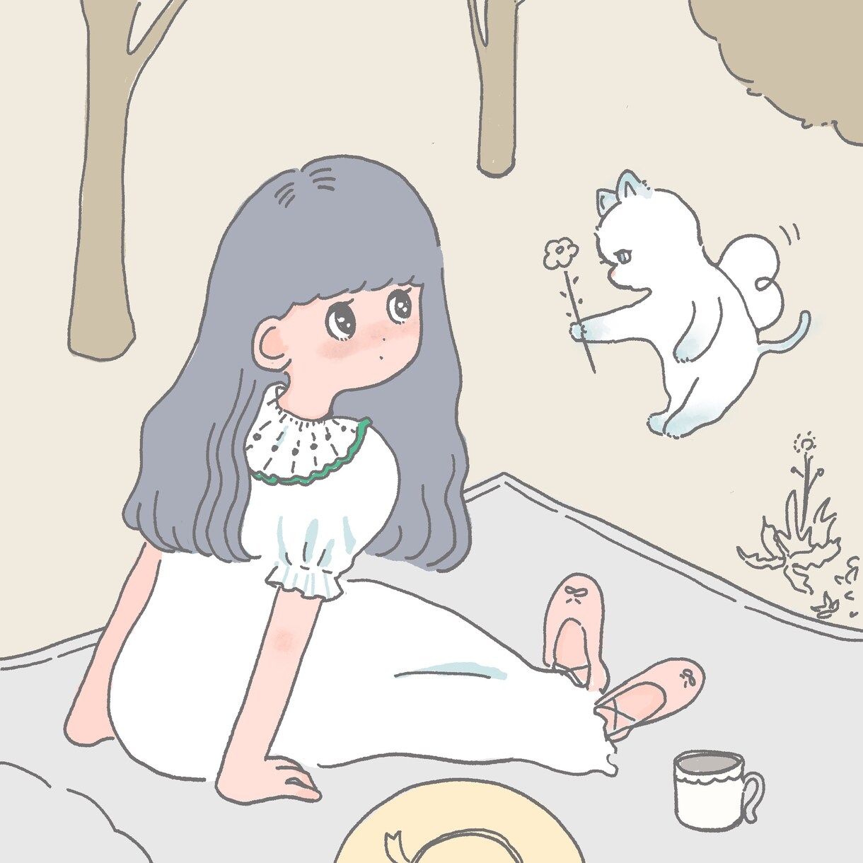 ゆるかわな女の子描きます 【柔らかい世界観】ファッションイラスト／雑誌・SNS用 イメージ4