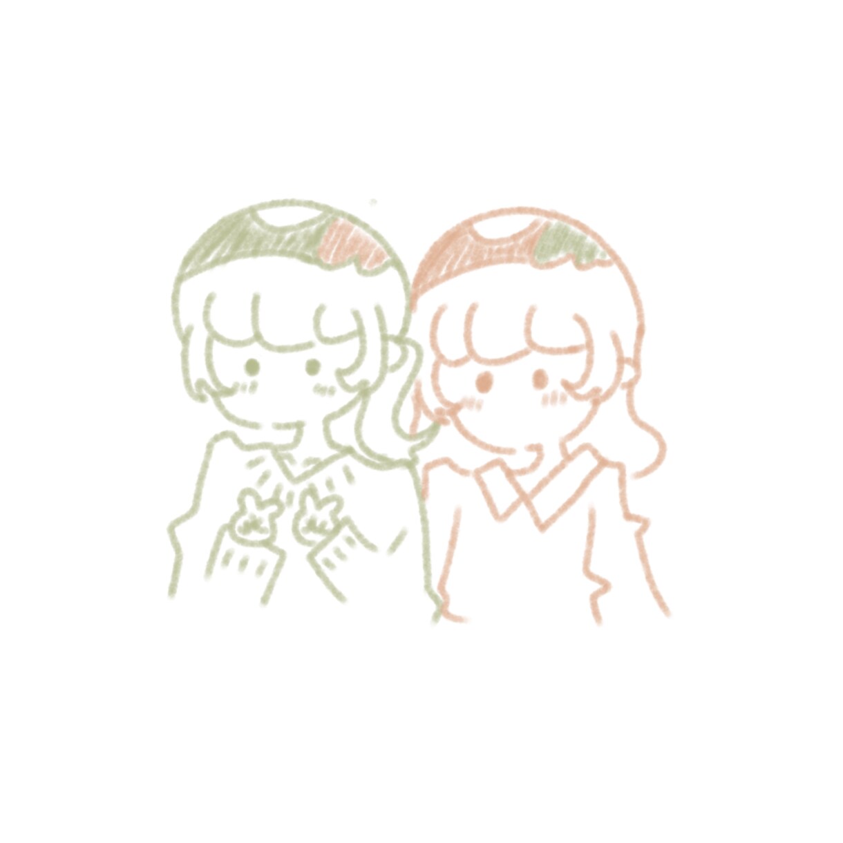 依頼者様のご希望に合った絵を書きます ゆるふわほんわかな絵柄の絵を書きますすべて指定OKです！ イメージ1