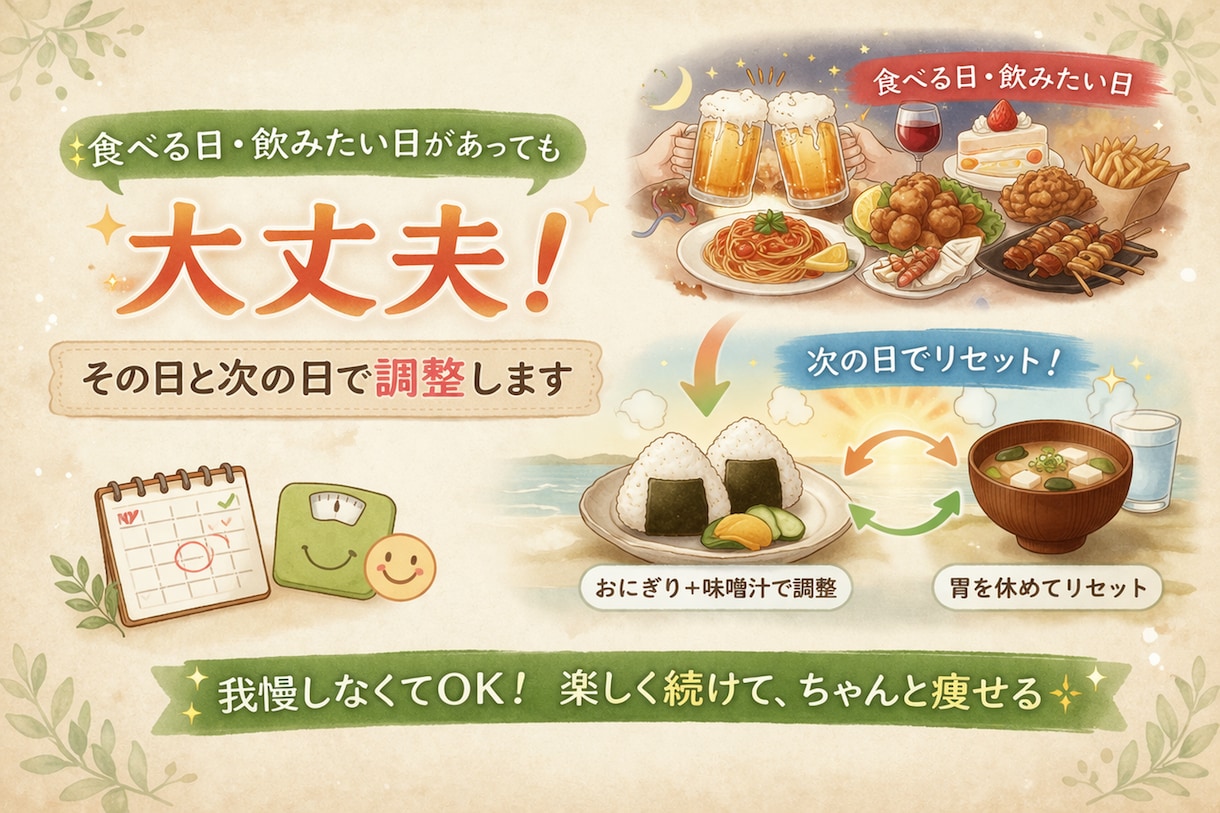 1週間のダイエット食事メニュー作ります 無理なく続く食事プランを提案します イメージ3