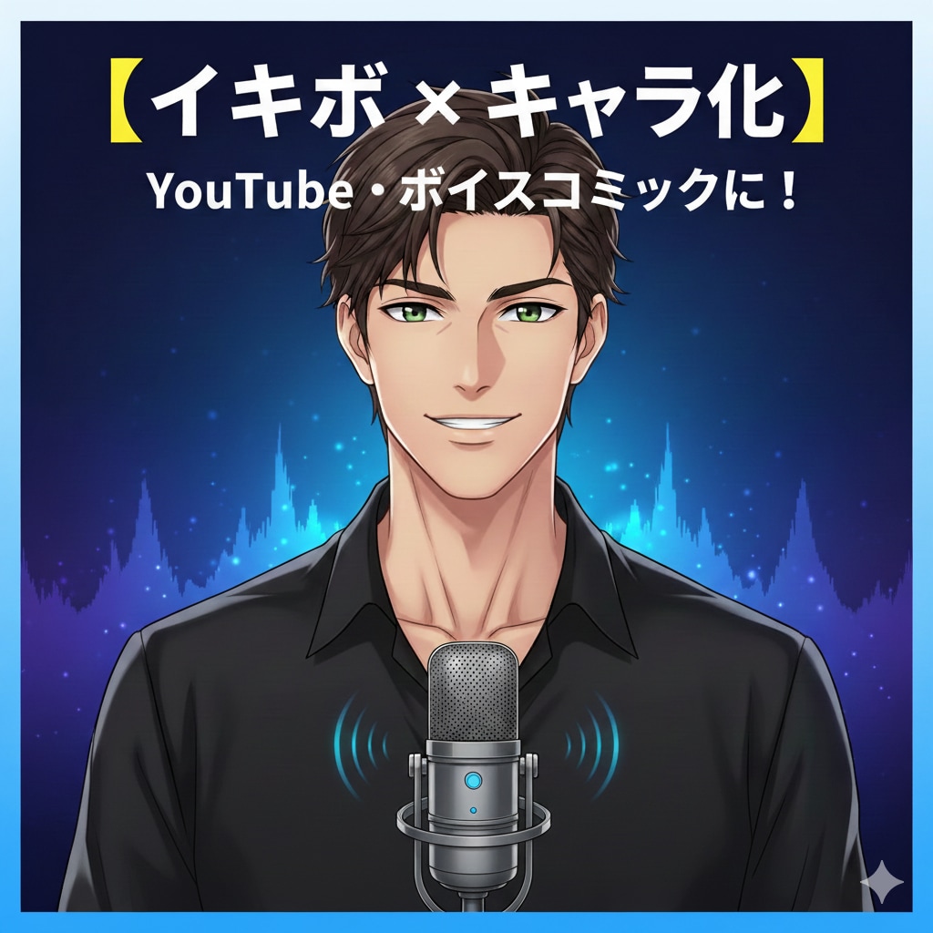 イケボ×キャラ化！アフレコ、ナレーションします YouTube動画・ナレーションに。落ち着いた低音ボイスです イメージ1