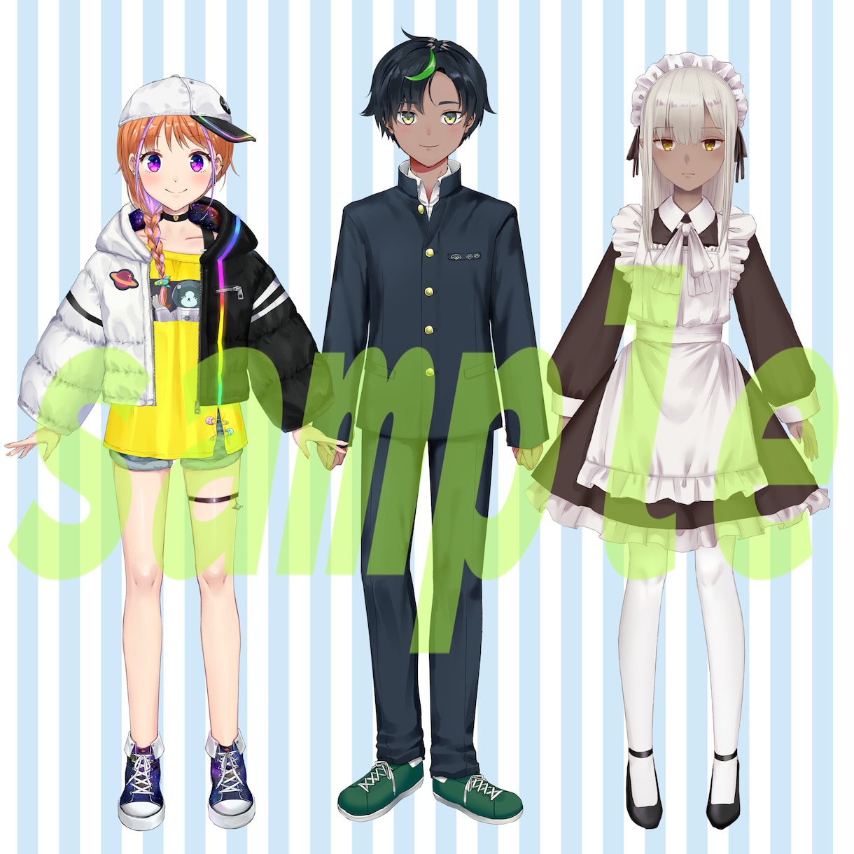Vtuber制作いたします Facerigで動くモデルをLive2Dで作ります イメージ2