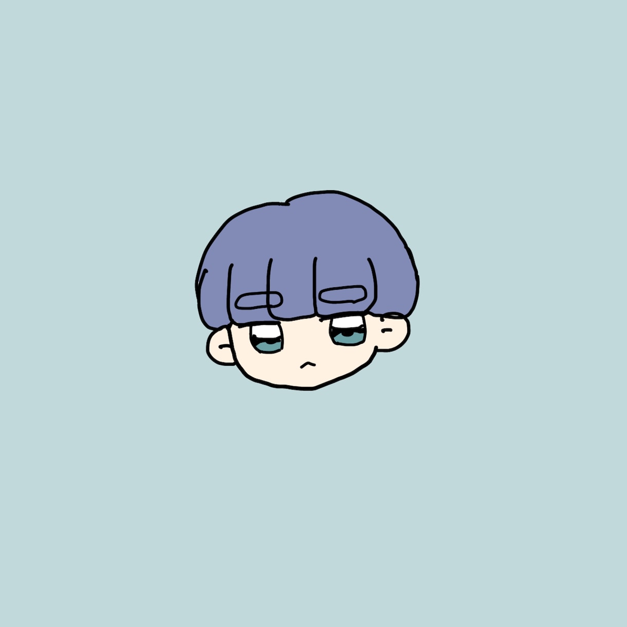 SNS用アイコン用の似顔絵・キャラ絵を描きます シンプルで目につきやすいポップな絵を描かせていただきます♪ イメージ2