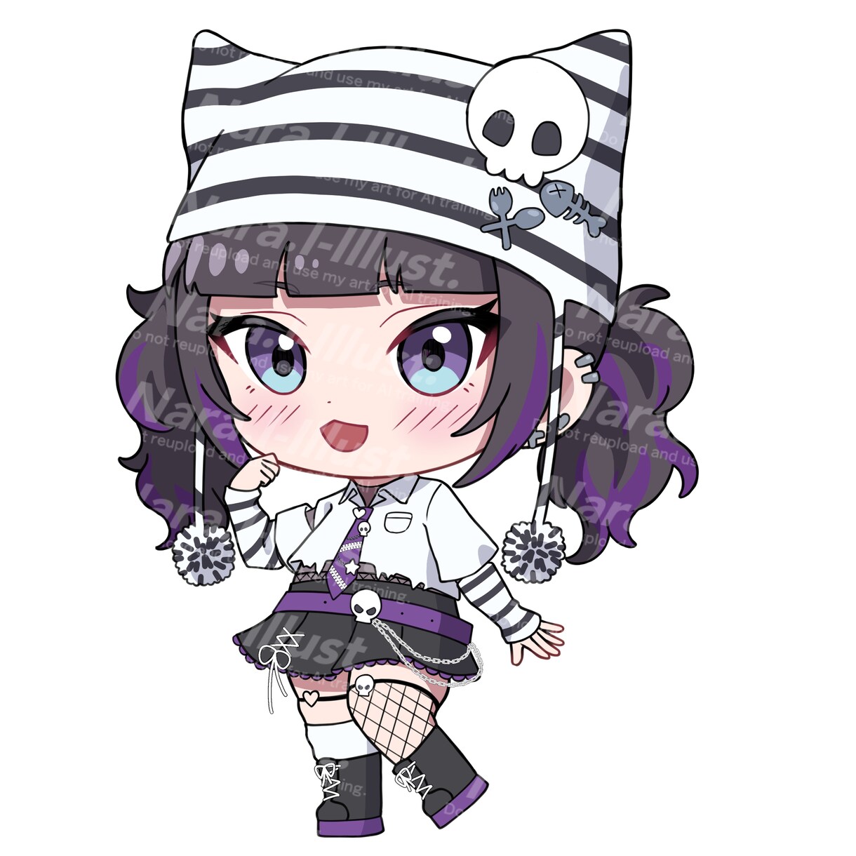 良質で可愛いSD立ち絵制作いたします 幅広い用途にご利用いただけるSD立ち絵を制作いたします。 イメージ6