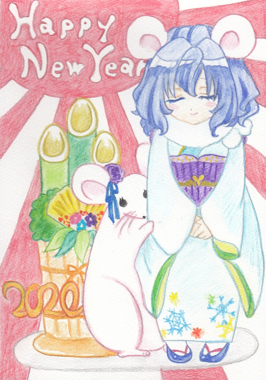 柔らかい水彩タッチの可愛い女の子と動物を描きます 手描きの優しさを大切にして、ほっこりイラストを描きます！ イメージ2