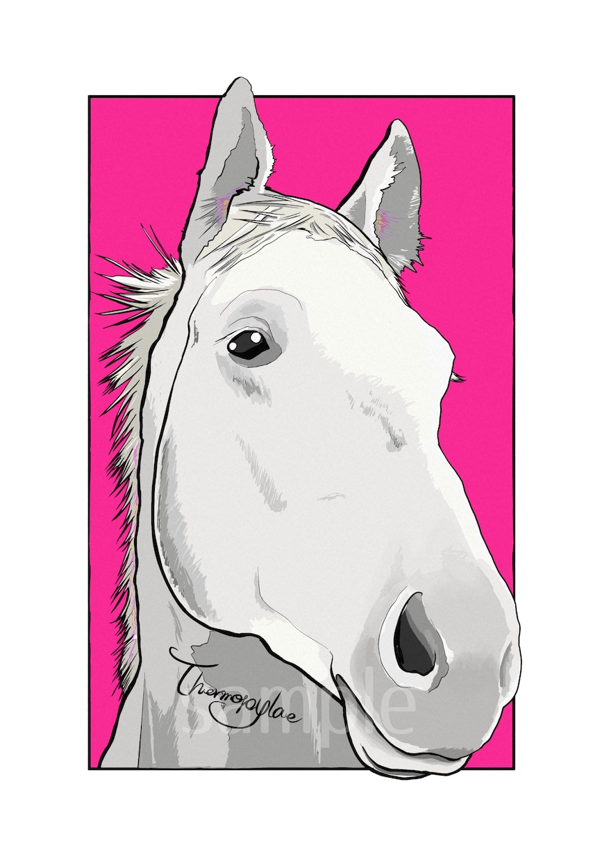 そっくりお洒落！ペット・動物の似顔絵描きます SNSアイコン／プロフィール／プレゼント／インテリアなどに◎ イメージ9