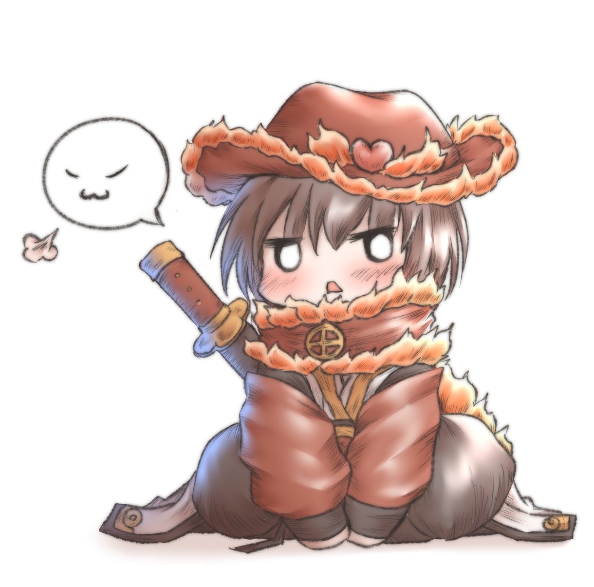 丸い目のぬいぐるみのようなイラスト描きます SNSやブログ、YouTube等にご使用いただけます！ イメージ2