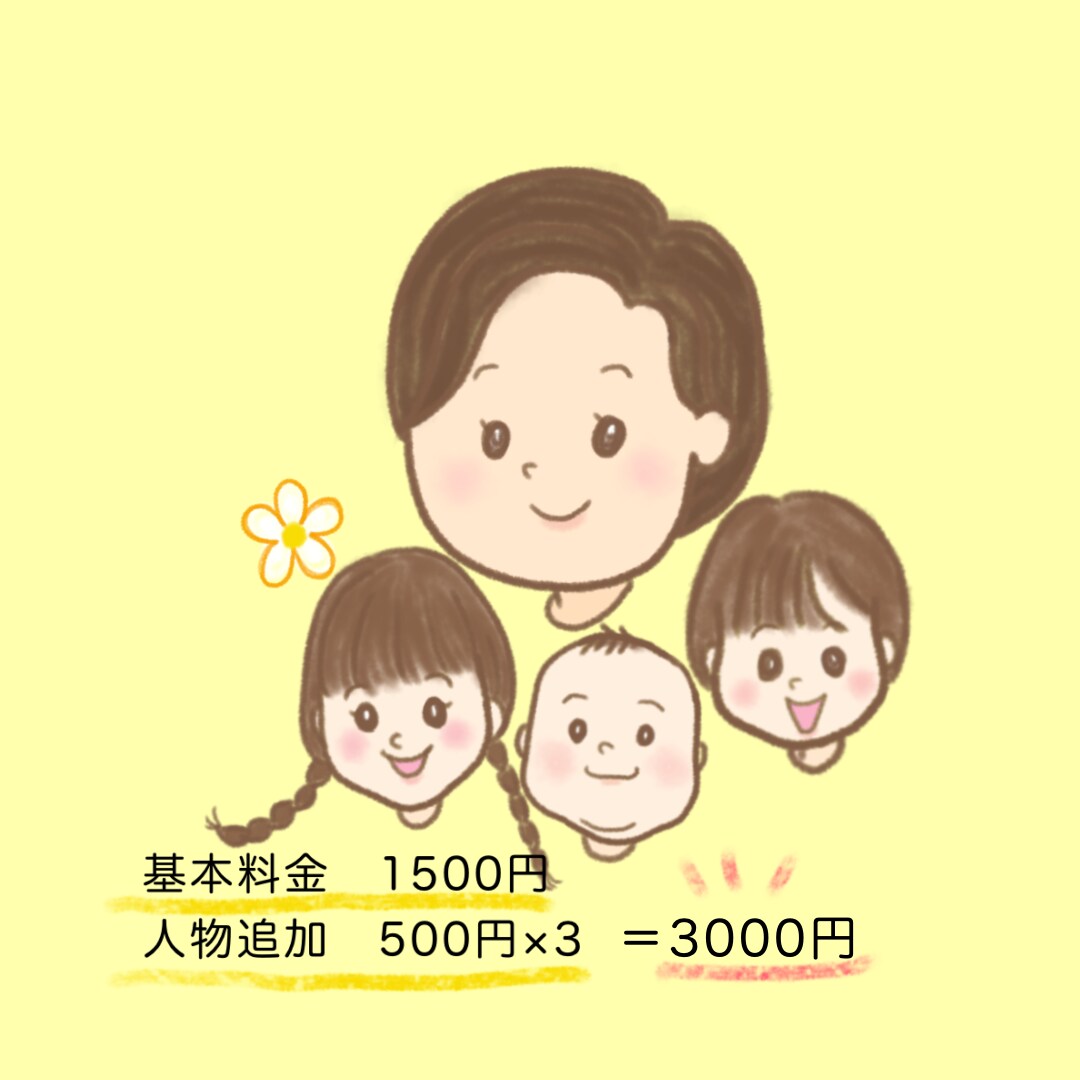 インスタ・LINEなどのアイコン描きます 写真を送っていただければ可愛いイラストアイコンにできます イメージ7