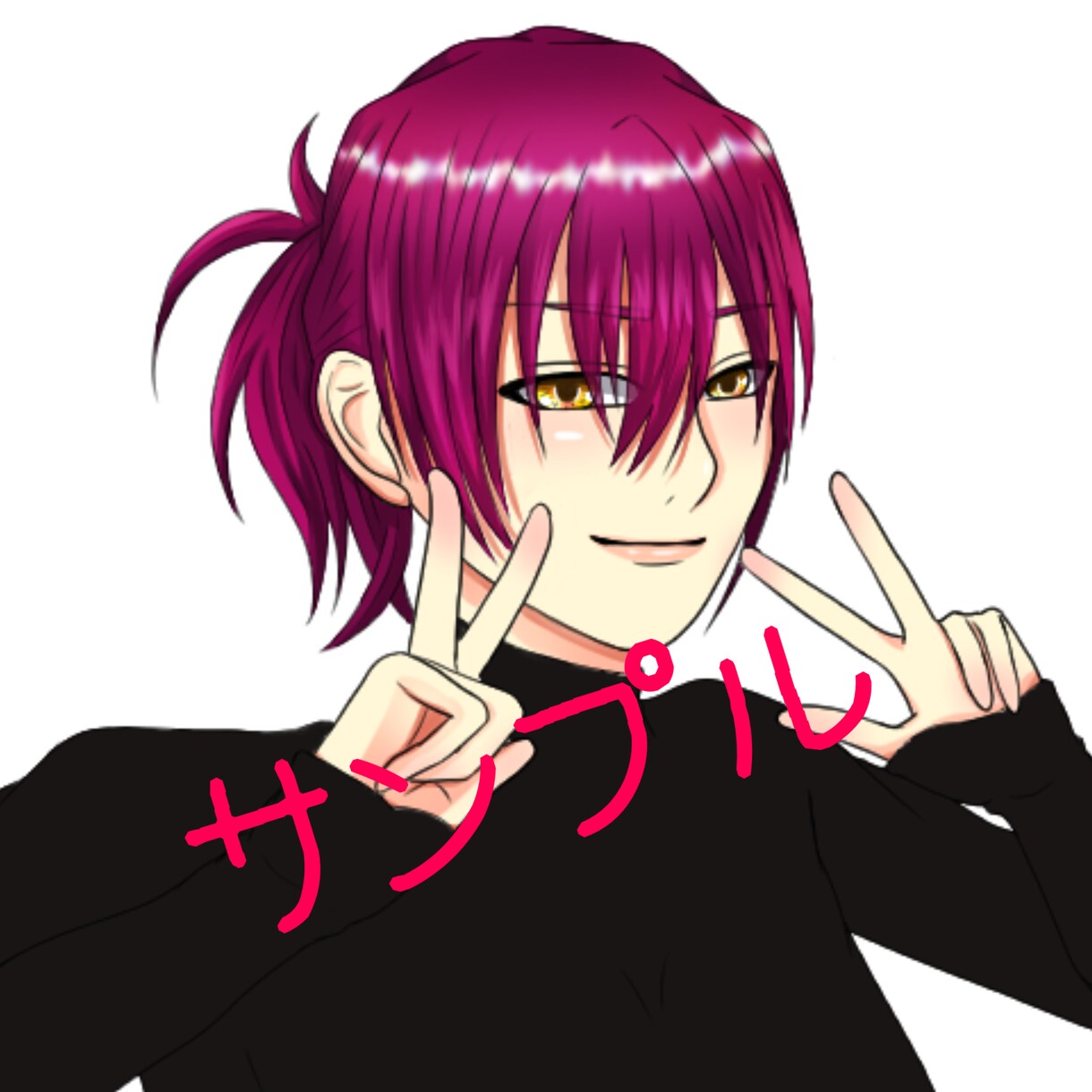 アイコン描きます SNS上で使用するアイコンお描きします イメージ4