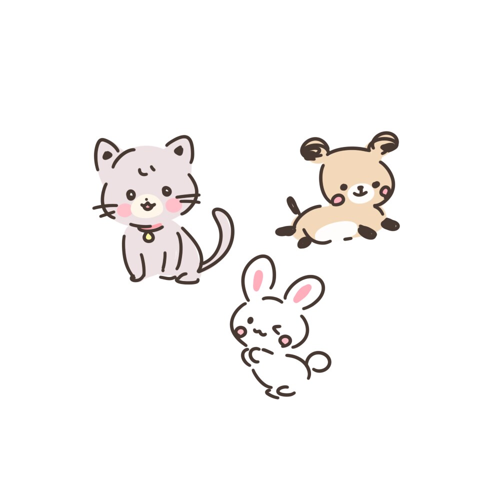 ゆるかわSNSアイコンや似顔絵描きます ゆるふわかわいい✩SNSのアイコンやプレゼントにも！ イメージ7