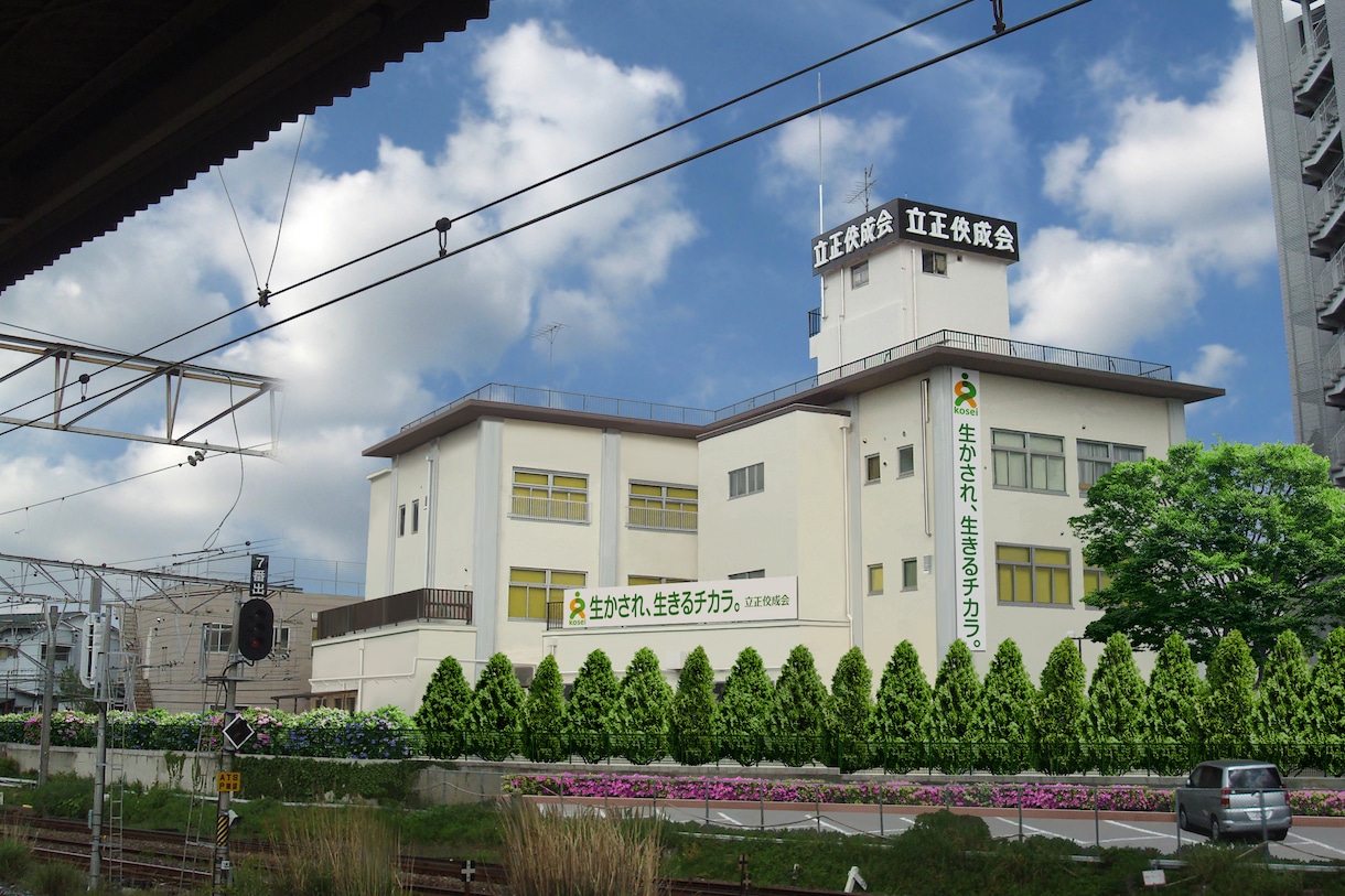 店舗や建物の写真にチョイ足し合成写真を作ります 既存の建物の外観写真に置きたい物を絵で追加します！ イメージ7
