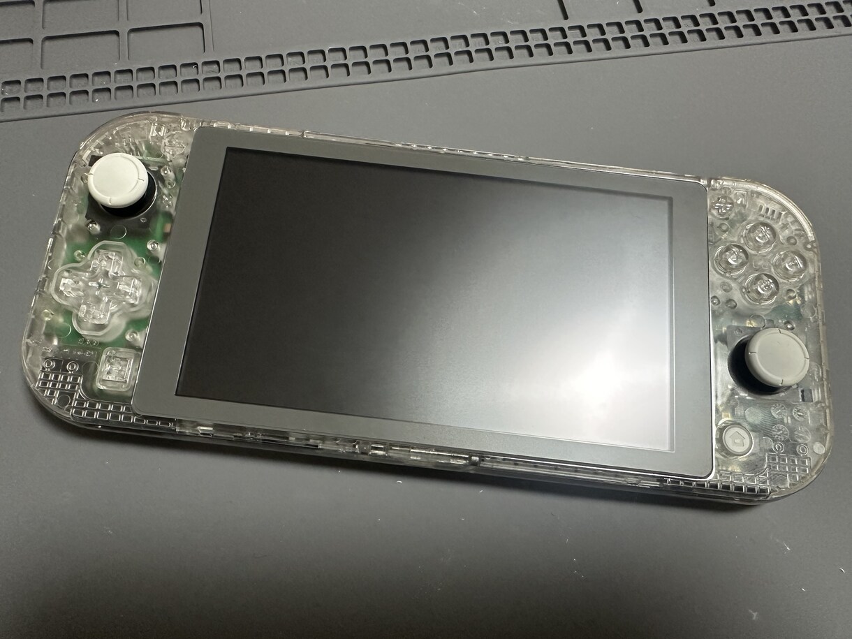 Switch lite本体シェル(外装)交換します Switch liteをカスタムシェルに交換します！ イメージ1
