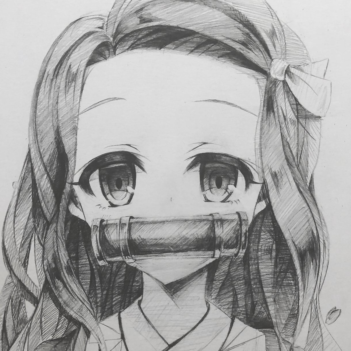 イラストオーダー　鉛筆画かきますます あなたの好きなキャラクター鉛筆画で色紙に絵をかきます イメージ2