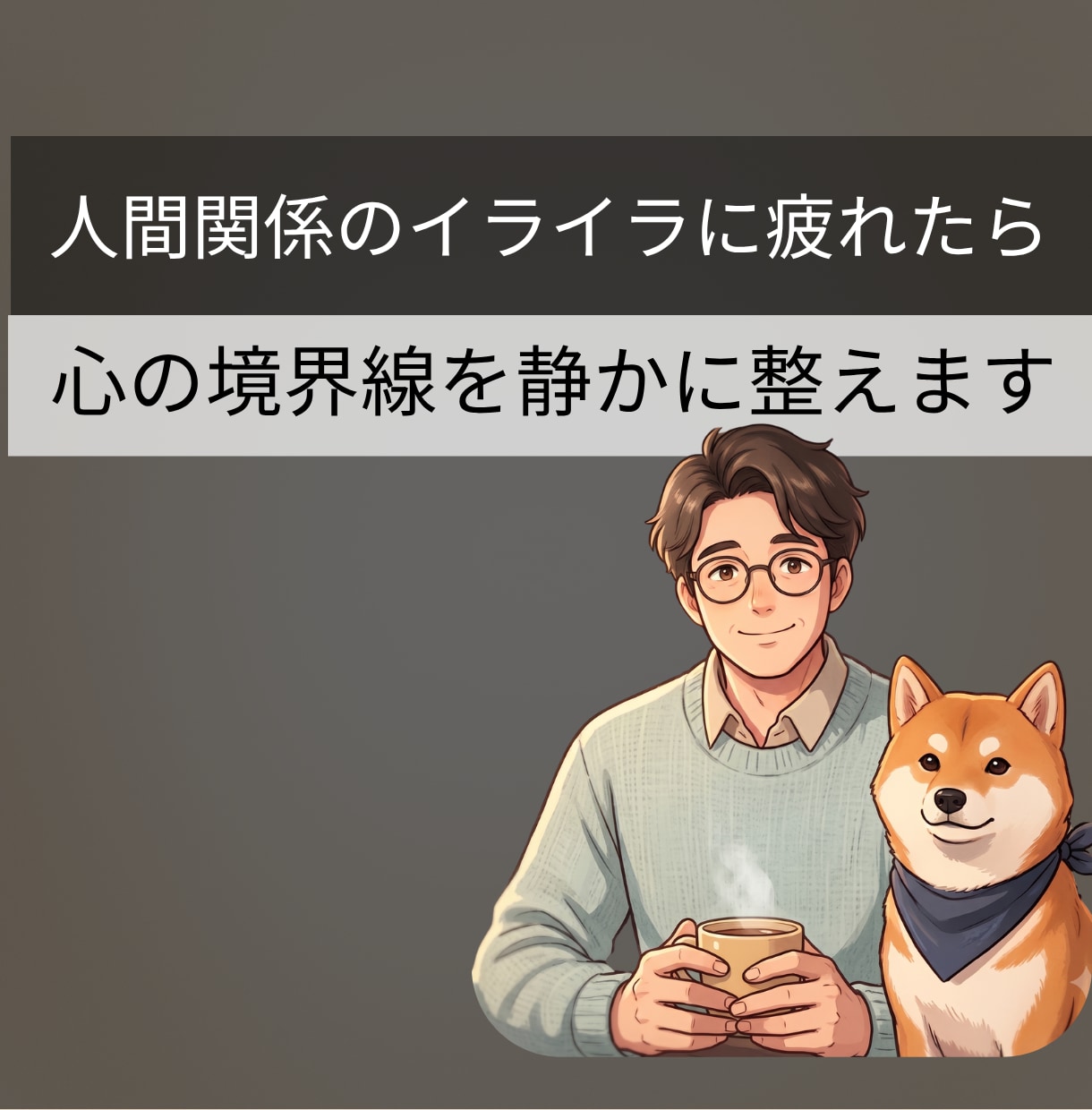 人間関係に振り回される|心の境界線を整えます 臨床心理士と心の境界線を整理｜疲れない距離感を一緒に考えます イメージ1