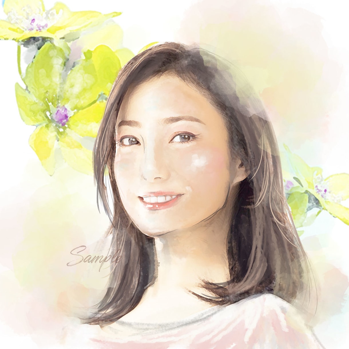 イラストであなたの魅力を表現します AIイラストの中で目を引くアイコンに★体温を感じるイラスト イメージ5