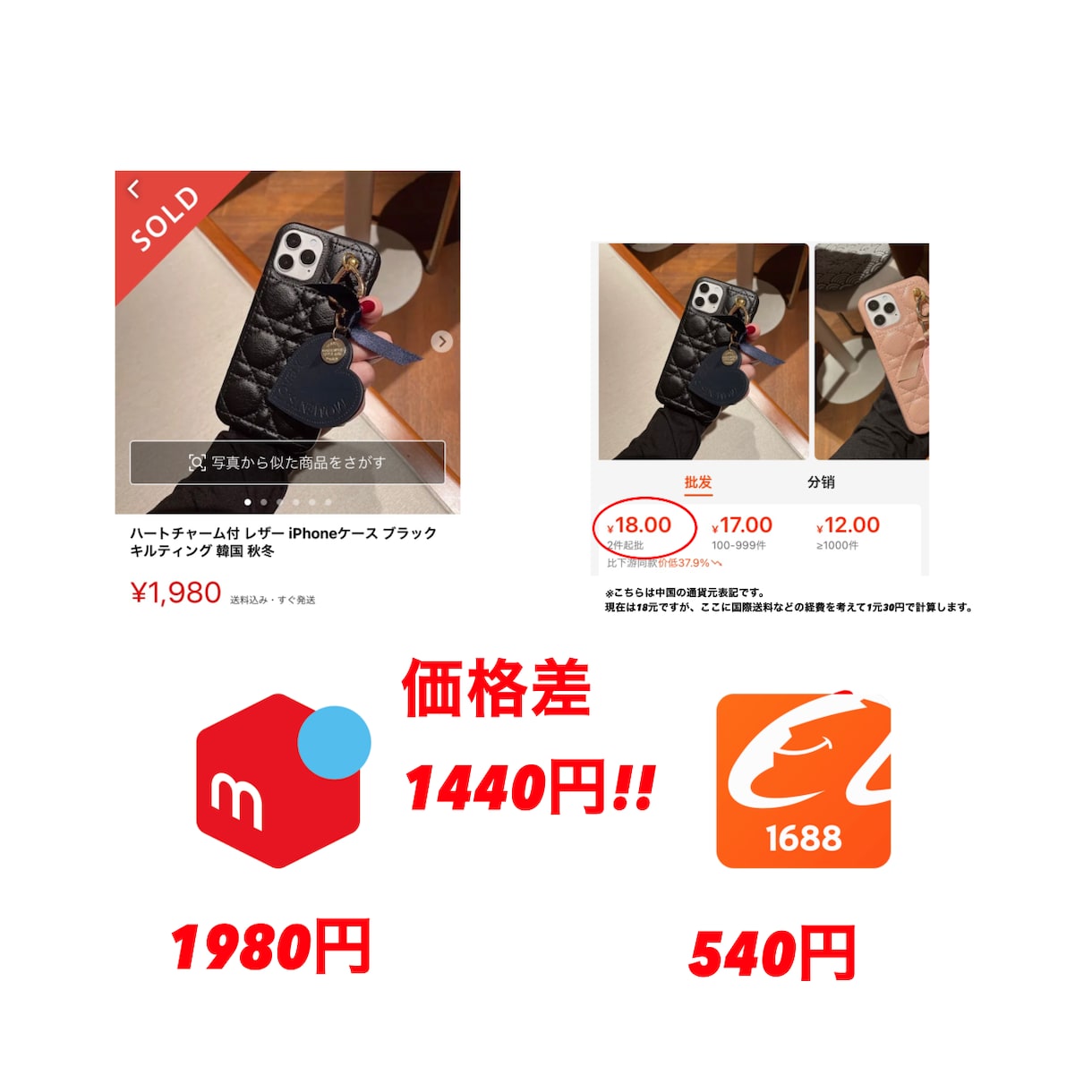 中国輸入メルカリ転売教えます リサーチから完全自動化のやりとりまでお教えします！ イメージ2