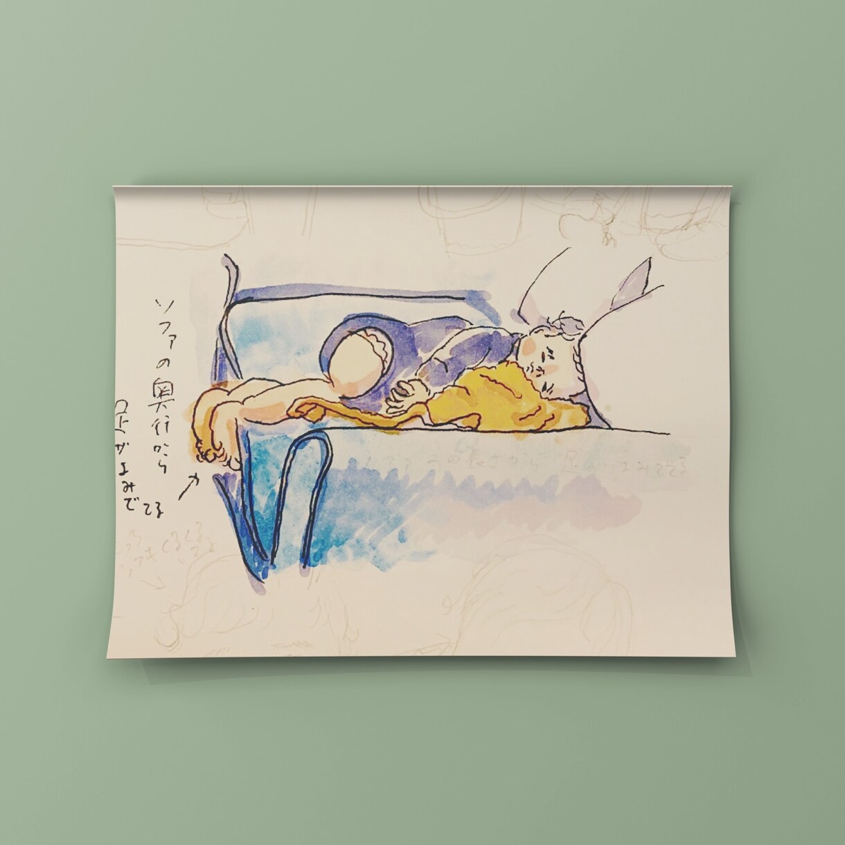 子供イラスト似顔絵、SNS用挿絵描きます ペンと色鉛筆や水彩で味のあるタッチでほのぼのイラスト イメージ8