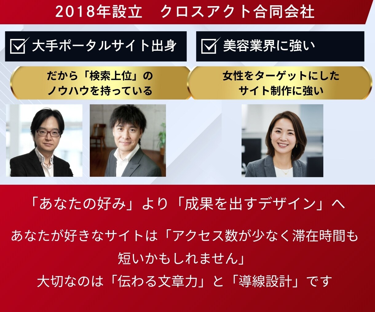 Canvaで美しいWEBサイト・LPを作成します ドメイン設定・お問合せフォームも可。女性層に強い イメージ5