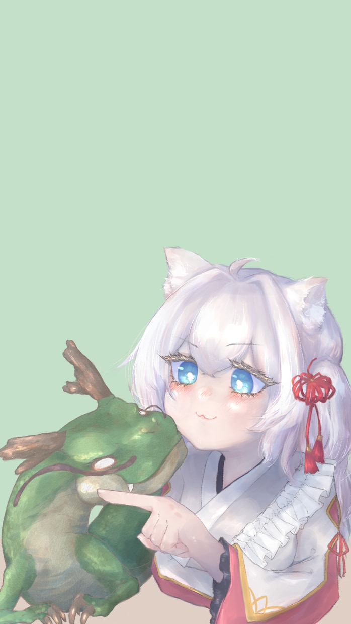 今だけ実績作りの為お安くイラスト描かせて頂きます バストアップ(手有り)でのお値段です イメージ3