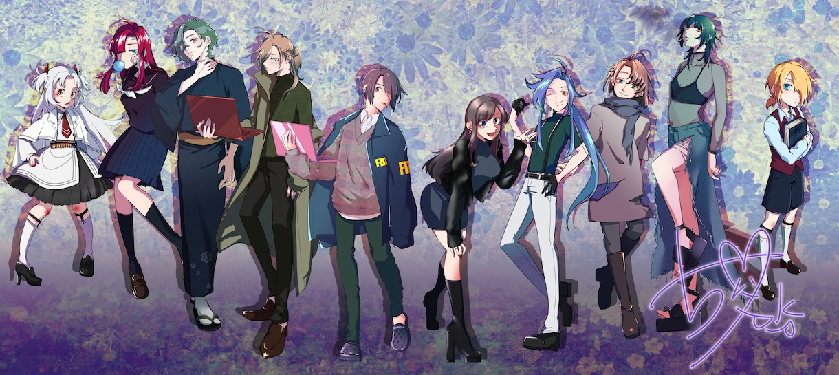 TRPGに使える立ち絵を描きます あなたの特別なTRPGのキャラクターを描きます！ イメージ1