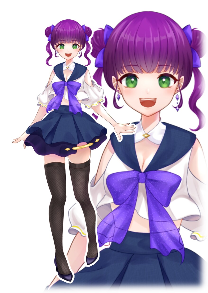 配信やTRPGで使用できる立ち絵描きます TRPG、Vtuber、Vライバー向け！ イメージ5