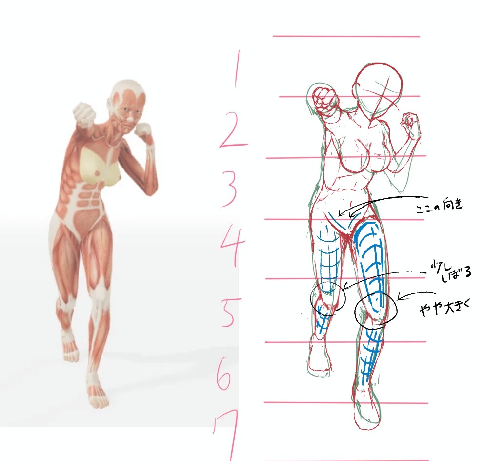 お手軽お絵描き添削であなたの絵を魅せる絵にします 絵の課題分析で原因と再現できる対策をわかりやすく説明します イメージ6