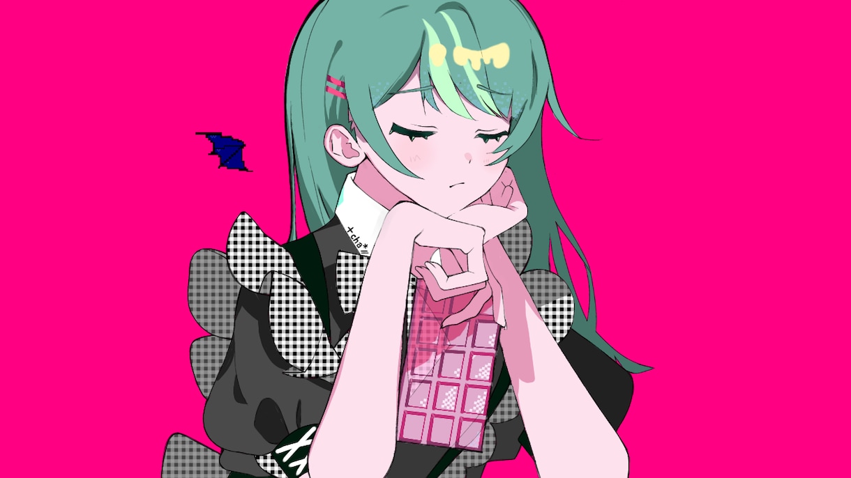 歌ってみた等で使えるサムネを描きます 本家様に寄せたボカロ等のサムネ描きます！ イメージ9