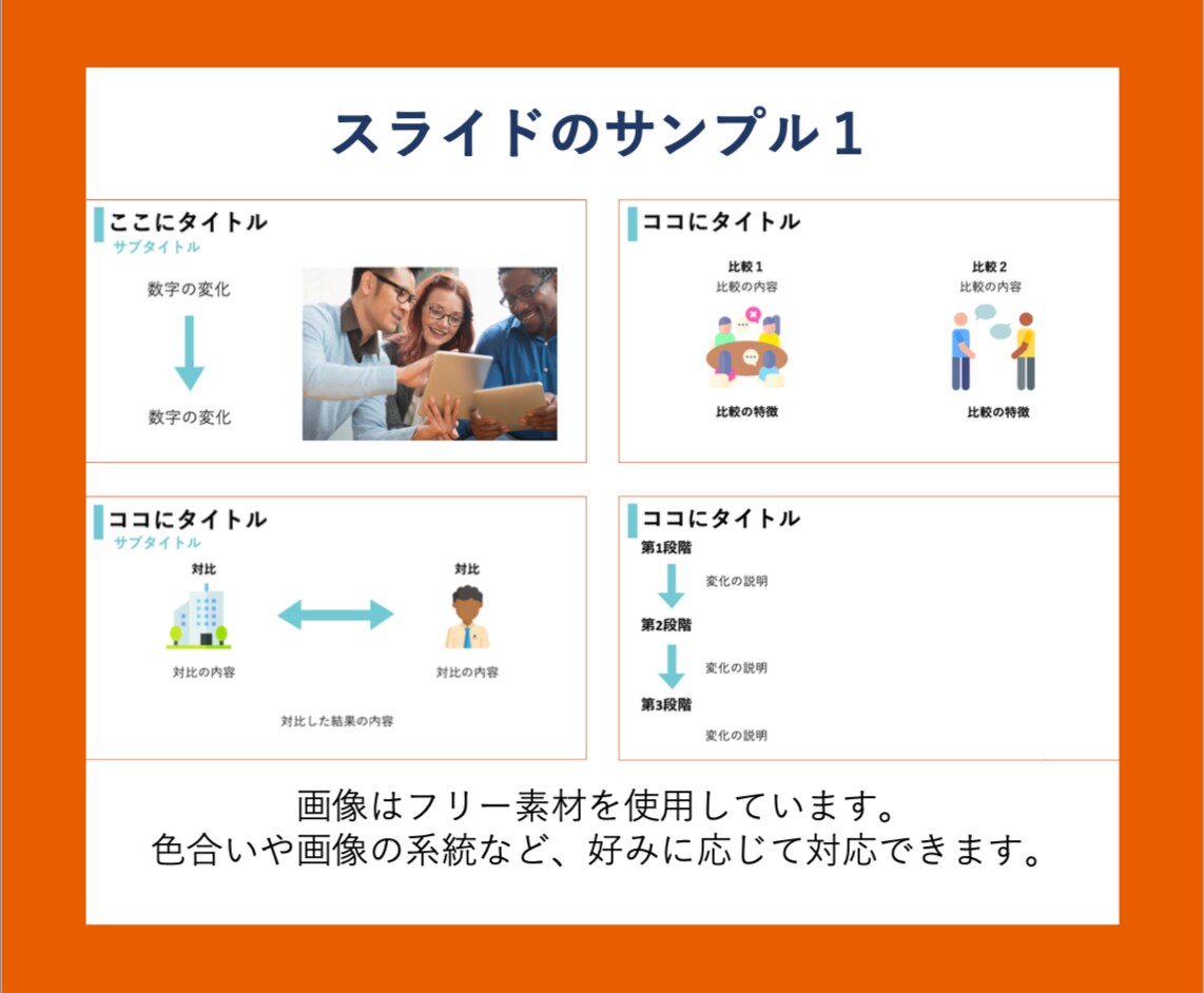 限定割引中！見やすいプレゼン資料作成します 「パッとわかる」スライドを目指して。 イメージ2