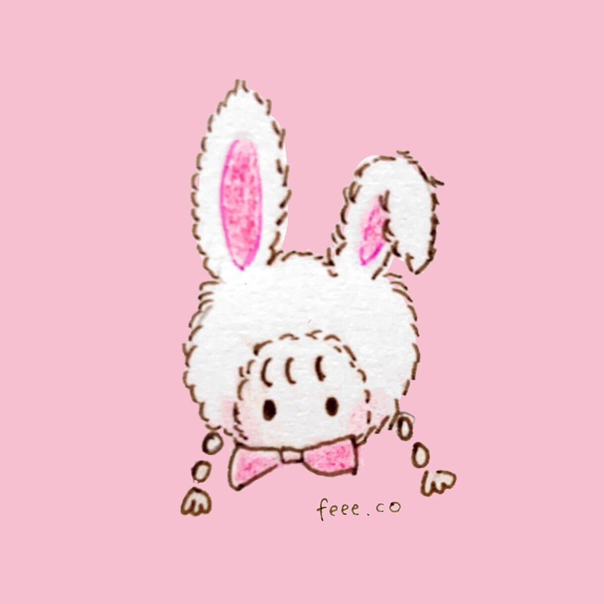 ゆるふわガーリーなイラスト(女の子)を描きます 手書きのゆるふわイラストをデータでお渡し♡ イメージ4