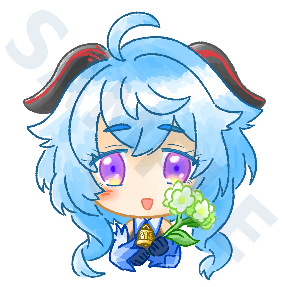 ゆるふわミニキャラ描きます ゆるふわミニキャラを添えてアナタの活動に小さな彩りを！ イメージ3