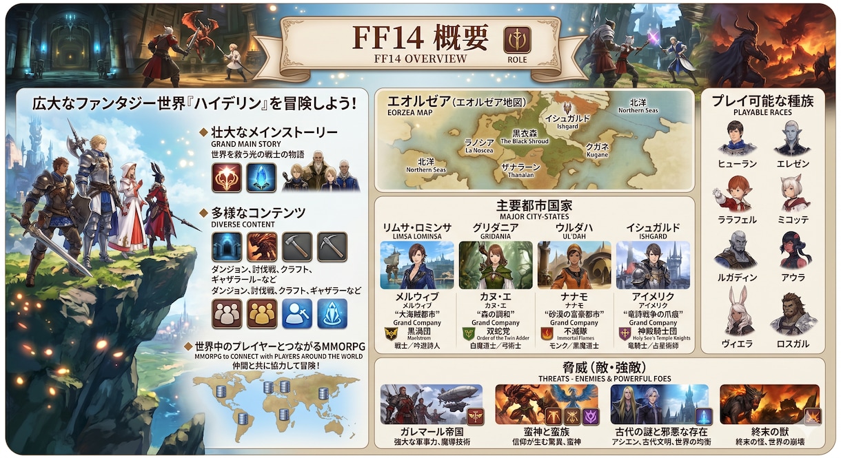 FF14の教科書vol2を販売しています FF14を始めたいならこれを見るべし。 イメージ5